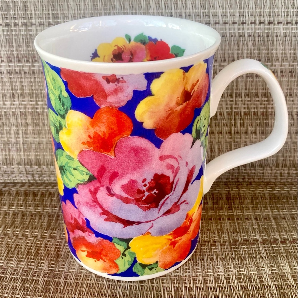Mardi Gras Mug by Roy Kirkham, England, Vintage